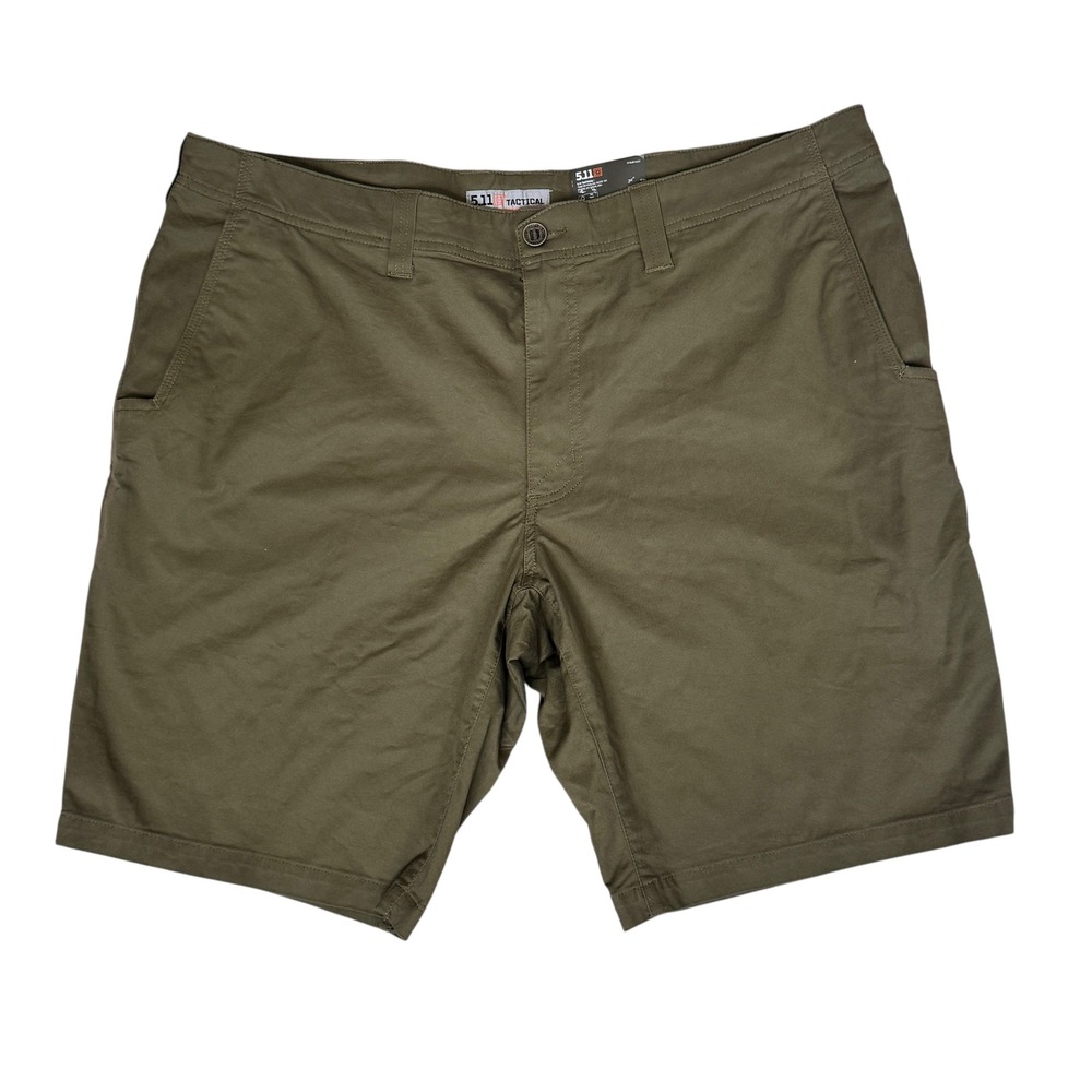 5.11 Tactical Shorts Mens 40 Green NWT Rugged‎ Hiking Utility Cargo 7-Pocket